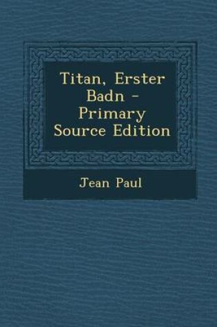 Cover of Titan, Erster Badn