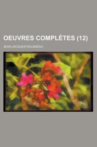 Cover of Oeuvres Completes (12)