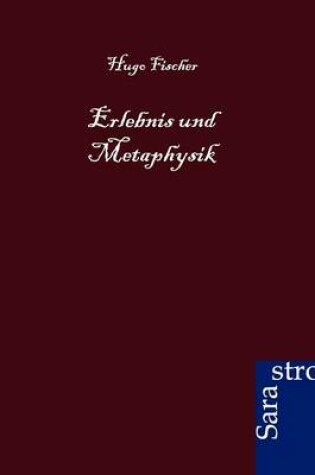 Cover of Erlebnis und Metaphysik