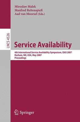 Cover of Service Availability