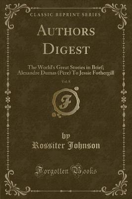 Book cover for Authors Digest, Vol. 8