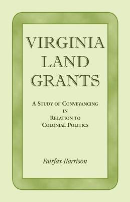 Book cover for Virginia Land Grants