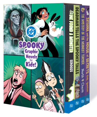 Book cover for DC Spooky Graphic Novels for Kids Box Set