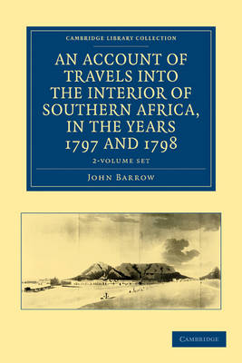 Book cover for An Account of Travels into the Interior of Southern Africa, in the Years 1797 and 1798 2 Volume Set