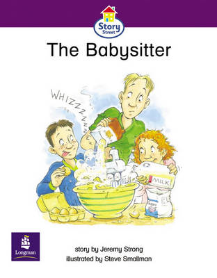 Book cover for Story Street Emergent stage step 5: The Babysitter Large Book Format