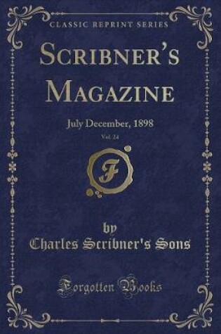 Cover of Scribner's Magazine, Vol. 24