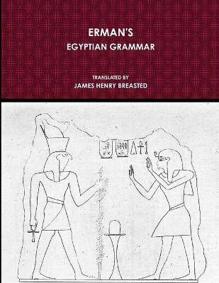 Book cover for ERMAN'S EGYPTIAN GRAMMAR