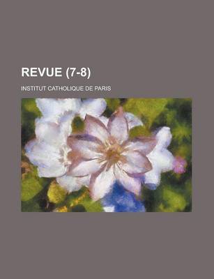 Book cover for Revue (7-8)