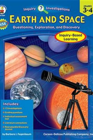 Cover of Earth and Space, Grades 3 - 4