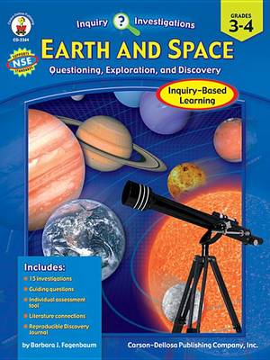 Book cover for Earth and Space, Grades 3 - 4