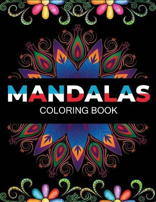 Book cover for Mandalas coloring book