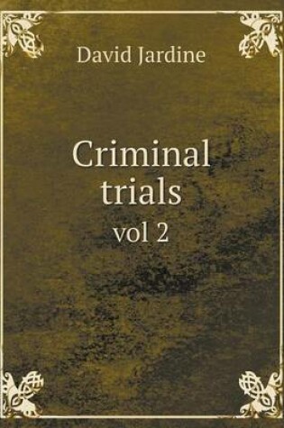 Cover of Criminal trials vol 2
