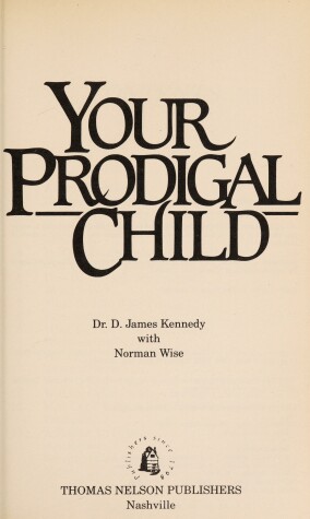 Book cover for Your Prodigal Child