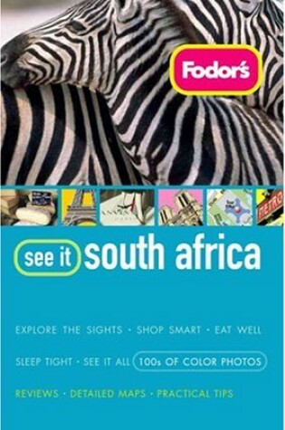 Cover of Fodor's See It South Africa, 1st Edition