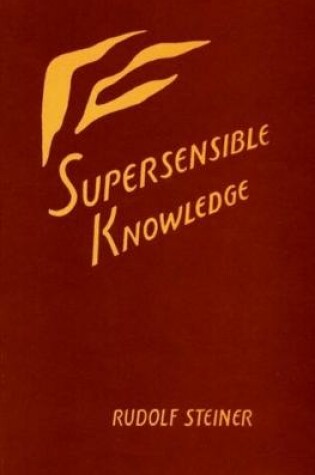 Cover of Supersensible Knowledge