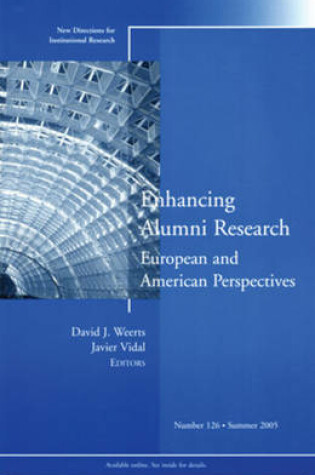 Cover of Enhancing Alumni Research