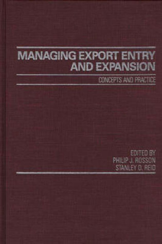 Cover of Managing Export Entry and Expansion