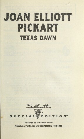 Cover of Texas Dawn