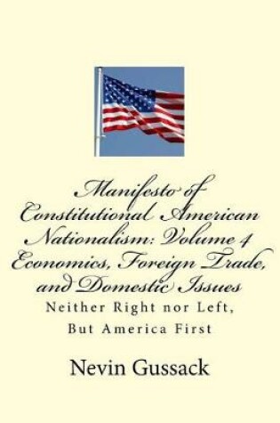 Cover of Manifesto of Constitutional American Nationalism