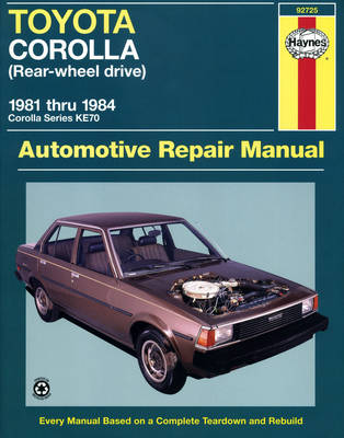 Book cover for Toyota Corolla (RWD) (81 - 84)