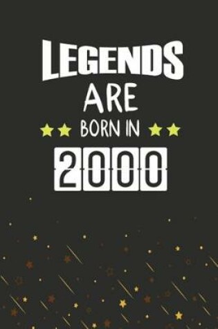 Cover of Legends Are Born In 2000