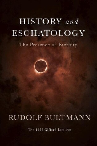 Cover of History and Eschatology