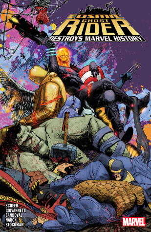 Book cover for Cosmic Ghost Rider Destroys Marvel History