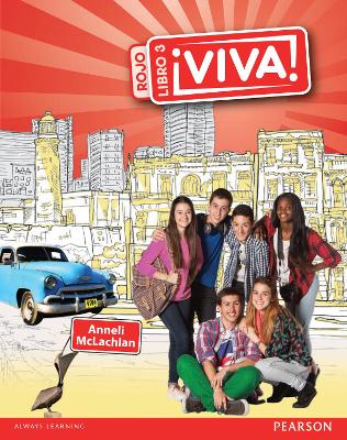 Cover of Viva! Pupil Book 3 Rojo