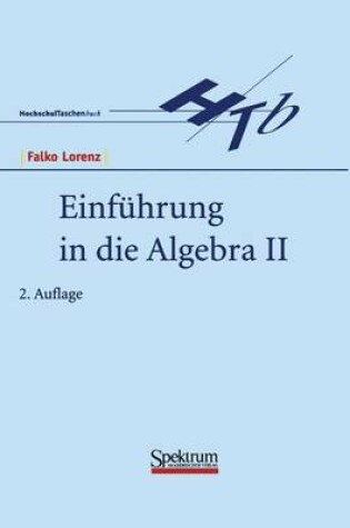 Cover of Einführung in Die Algebra II