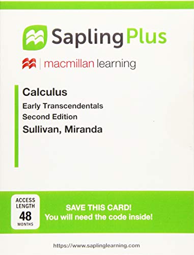 Book cover for Saplingplus for Calculus (Multi Term Access)