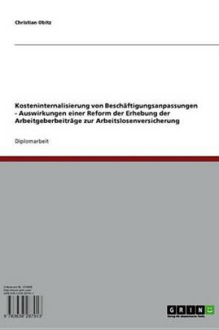 Cover of Kosteninternalisierung Von Beschaftigungsanpassungen