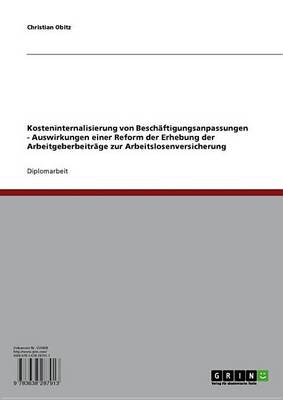 Book cover for Kosteninternalisierung Von Beschaftigungsanpassungen