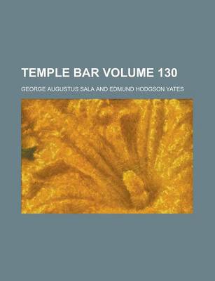 Book cover for Temple Bar Volume 130