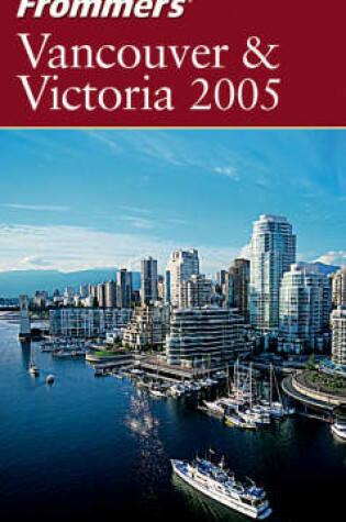 Cover of Frommer's Vancouver and Victoria