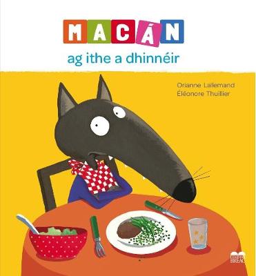 Cover of Macán ag ithe a dhinnéir