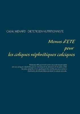 Book cover for Menus d'été pour les coliques néphrétiques calciques