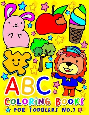 Book cover for ABC Coloring Books for Toddlers No.7