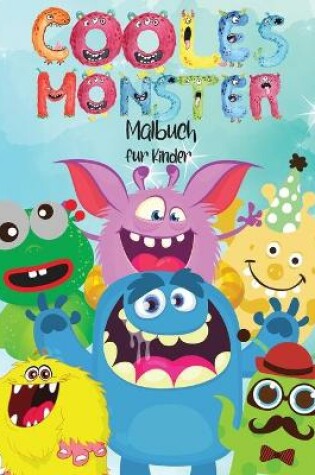 Cover of Cooles Monster-Malbuch f�r Kinder