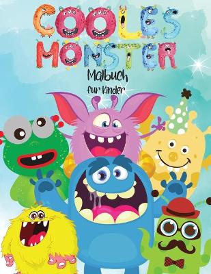 Book cover for Cooles Monster-Malbuch f�r Kinder