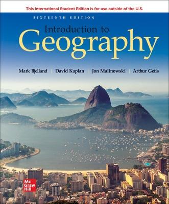 Book cover for Introduction to Geography ISE