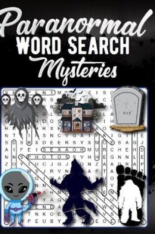 Cover of Paranormal Word Search Mysteries