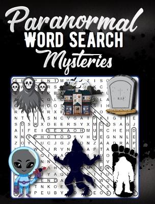 Book cover for Paranormal Word Search Mysteries