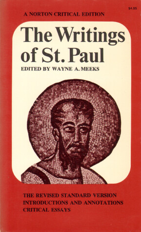 Book cover for The writings of St. Paul