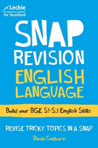 Cover of BGE English Language