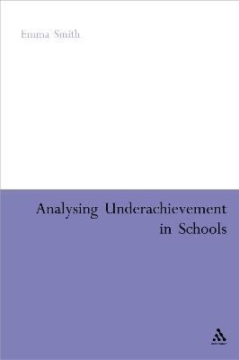 Book cover for Analysing Underachievement in Schools