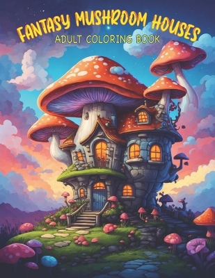 Book cover for Fantasy Mushroom Houses