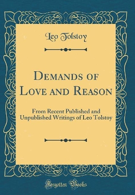 Book cover for Demands of Love and Reason