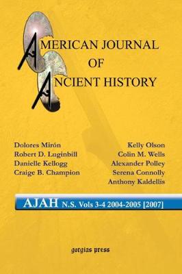 Cover of American Journal of Ancient History (New Series 3-4, 2004-2005 [2007])