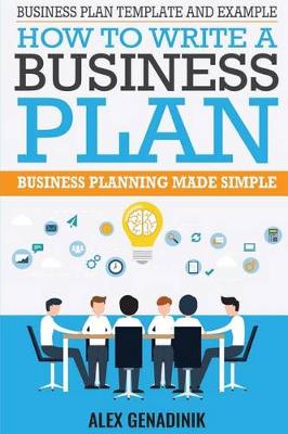 Book cover for Business Plan Template And Example