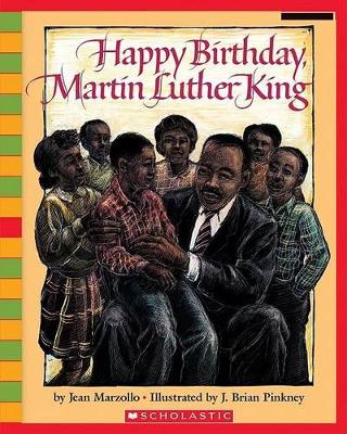 Book cover for Happy Birthday, Martin Luther King Jr.